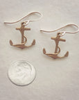 Anchor Earrings • Gold