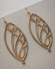 Applique Swirl Earrings