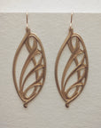 Applique Swirl Earrings