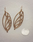 Applique Swirl Earrings