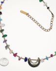 Hematite + Gemstone Spectrum Necklace
