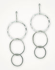 Aura Earrings • Triple Hoop