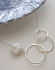 Aura Necklace • Coin Pearl