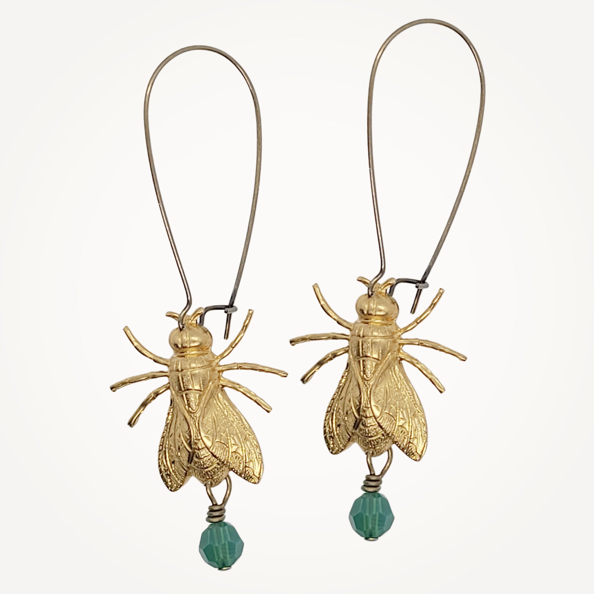 Bejeweled Fly Earrings