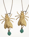 Bejeweled Fly Earrings