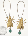 Bejeweled Fly Earrings