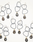 River Rock Earrings • Bronzite