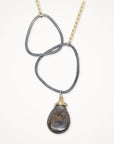 River Rock Necklace • Bronzite