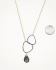 River Rock Necklace • Bronzite