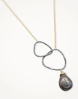 River Rock Necklace • Bronzite