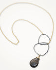 River Rock Necklace • Bronzite