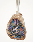 Joyful Jungle Bird Ornament • Oyster Shell
