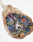Joyful Jungle Bird Ornament • Oyster Shell