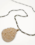 Champagne Druzy Pendant Necklace