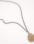 Champagne Druzy Pendant Necklace