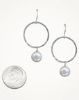 Meridian Earrings • Coin Pearl