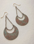 Copper Moon Earrings