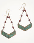 Chevron Perles Earrings