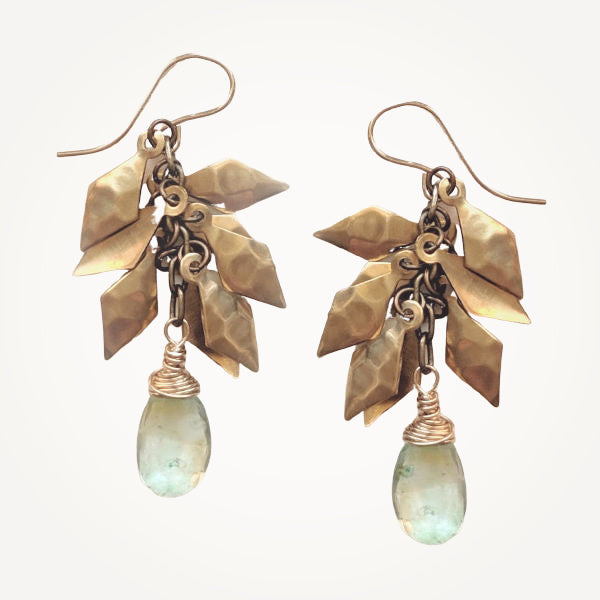 Panache Earrings • Gemstone