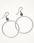Luna Stardust Hoop Earrings