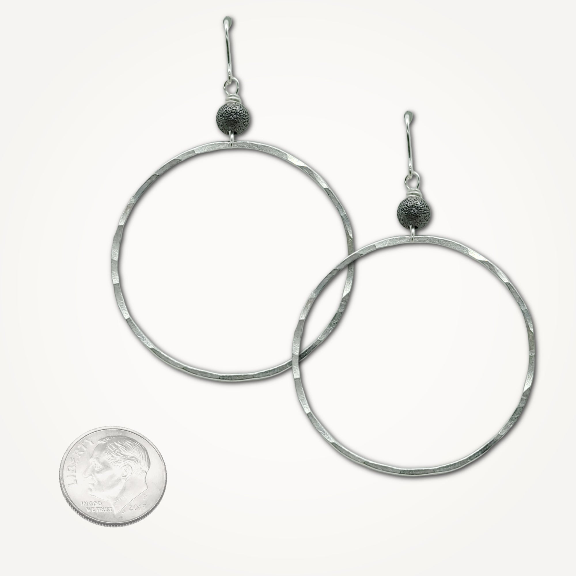 Luna Stardust Hoop Earrings