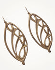 Applique Swirl Earrings