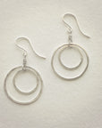 Equinox Earrings • Two Hoops