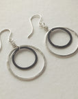 Equinox Earrings • Two Hoops