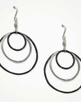 Equinox Earrings • Three Hoops