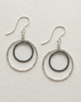 Equinox Earrings • Two Hoops