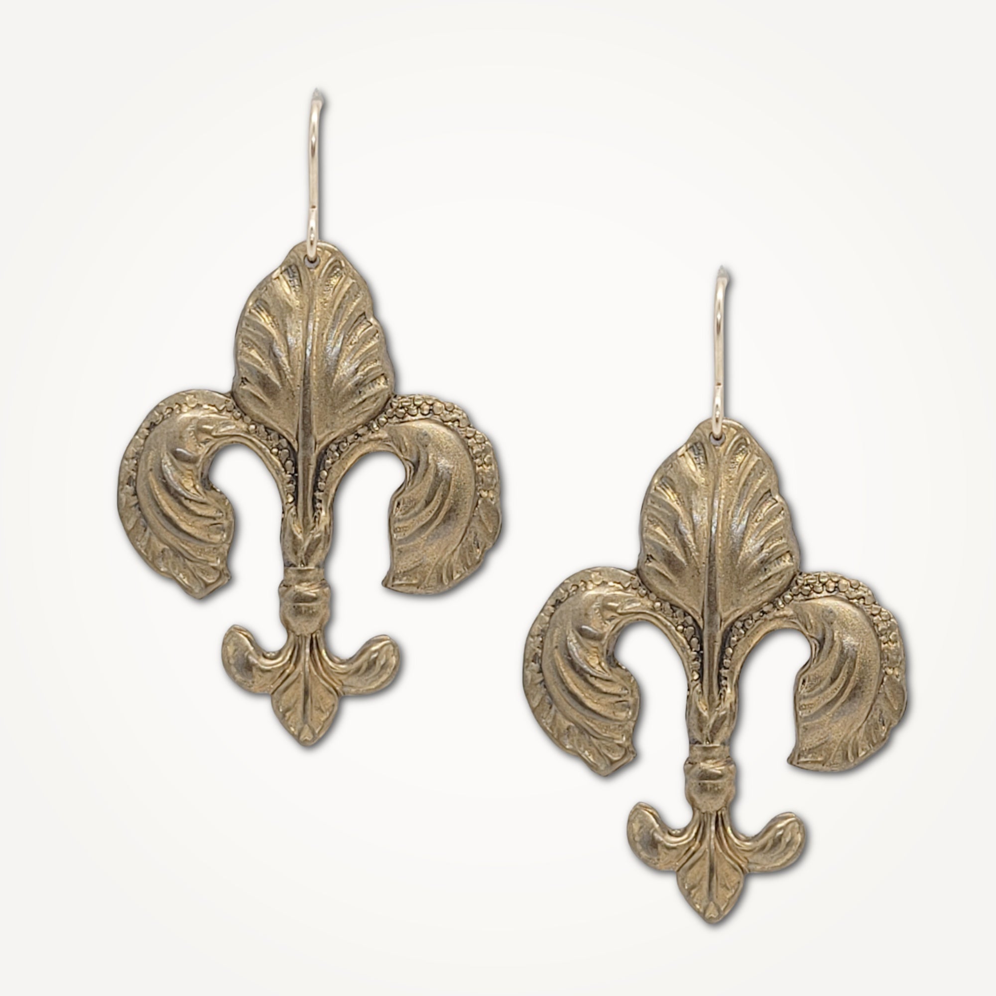 Fleur de Lis Earrings • Plume