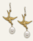 Little Bird Earrings • Pearl