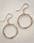 Circlet Earrings • Silver or Gold