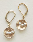 Oyster Earrings • Gold