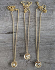 Oyster Necklace • Gold