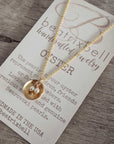 Oyster Necklace • Gold