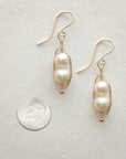 Gold Peapod Earrings • Two Peas