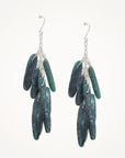 Mediterranean Earrings • Green Kyanite