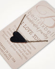 I Love You Necklace • Choice of Color