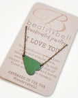 I Love You Necklace • Choice of Color