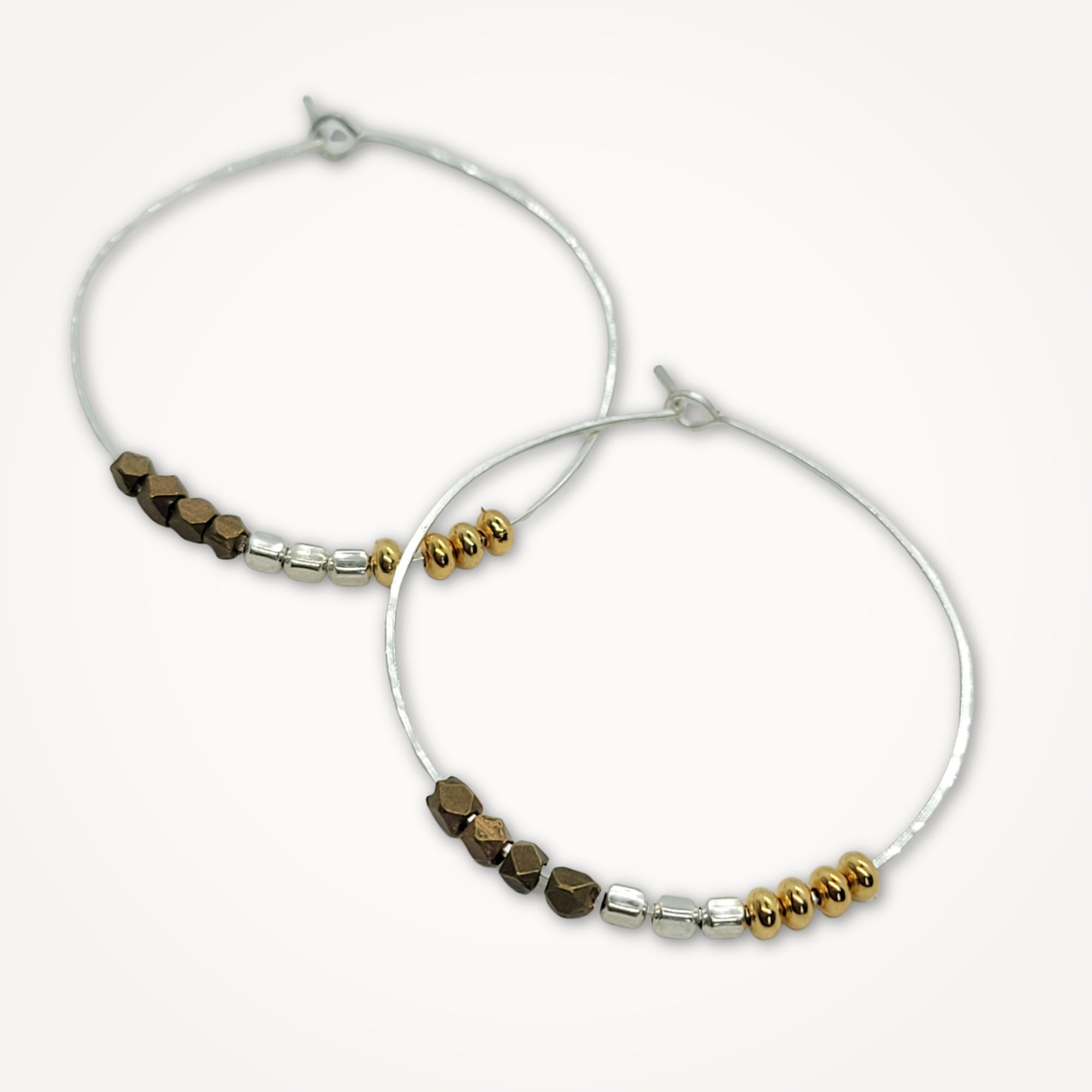 Loop Earrings • Metallic Mix