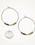 Loop Earrings • Metallic Mix