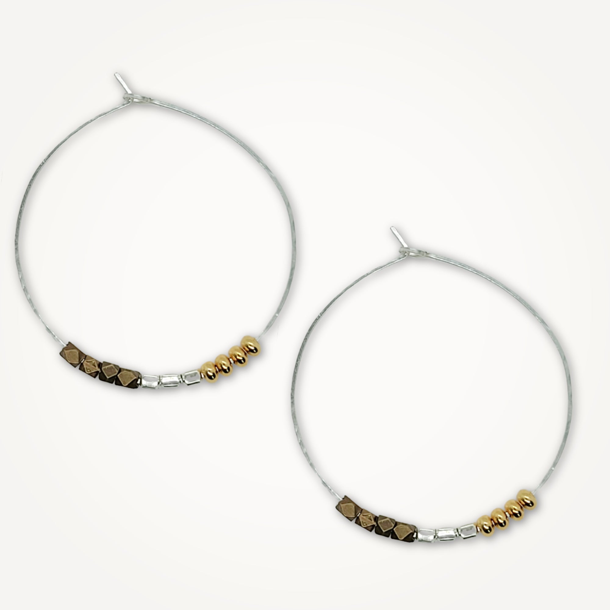 Loop Earrings • Metallic Mix