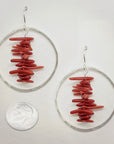 Hoop Earrings • Coral Cupolini