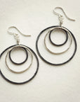 Equinox Earrings • Three Hoops