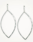 Hammered Hoop Earrings • Choice of Shape