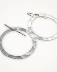 Organic Hoop Earrings • Medium