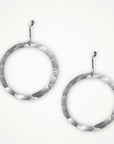 Organic Hoop Earrings • Medium