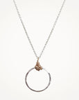 Knot Necklace • Petite Circle
