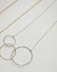 Aura Necklace • Three Hoops